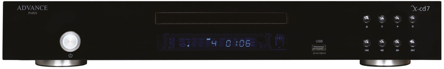Advance Paris X-CD7 CD-Spieler schwarz