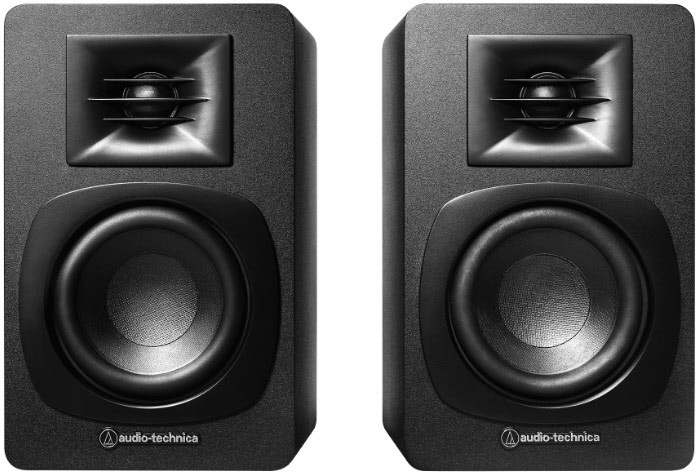 Audio-Technica AT-SP3X /Paar Regallautsprecher schwarz
