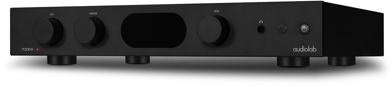 Audiolab 7000A Vollverstärker aluminium schwarz