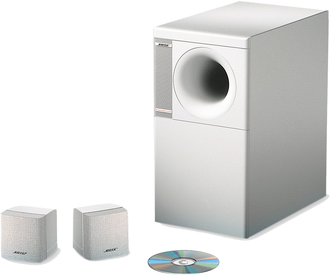 Bose Acoustimass 3 Serie IV/ Set Stereo Subwoover System weiß