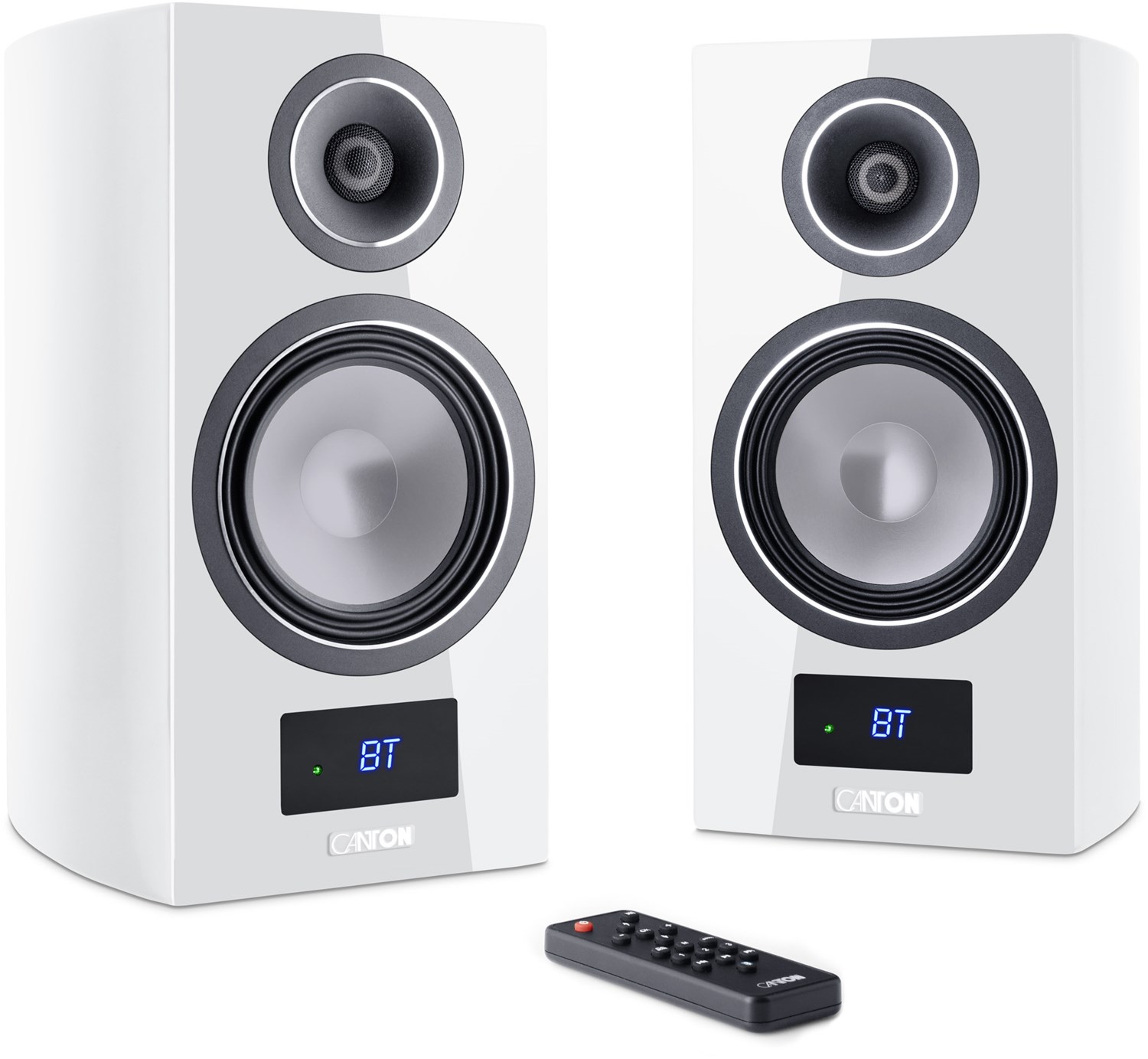 Canton Smart Vento 3 S2 /Paar Regallautsprecher hochglanz weiß