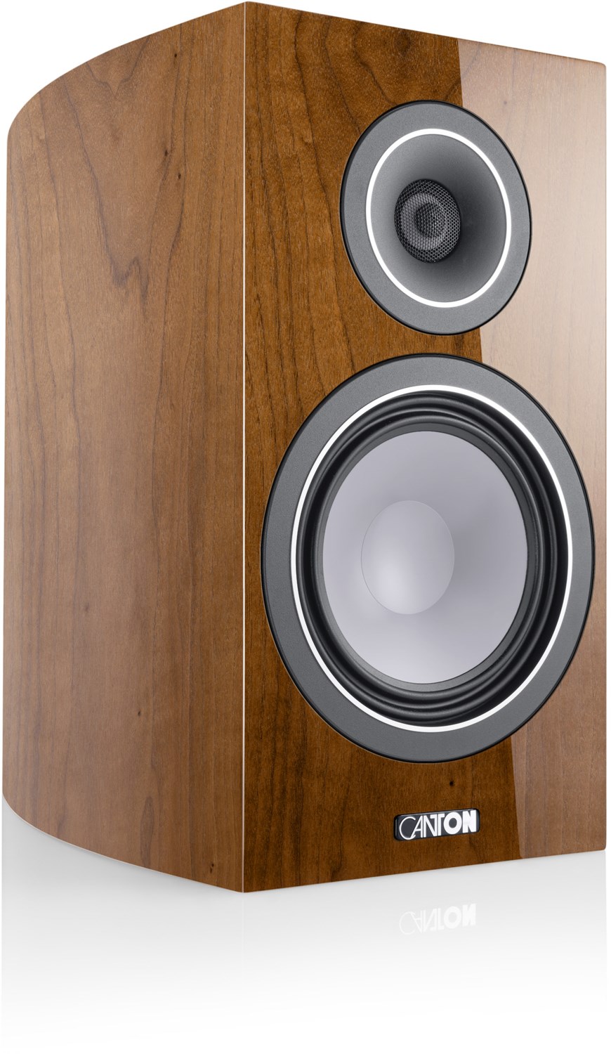 Canton Vento 30 /Stück Klein-/Regallautsprecher hochglanz nussbaum