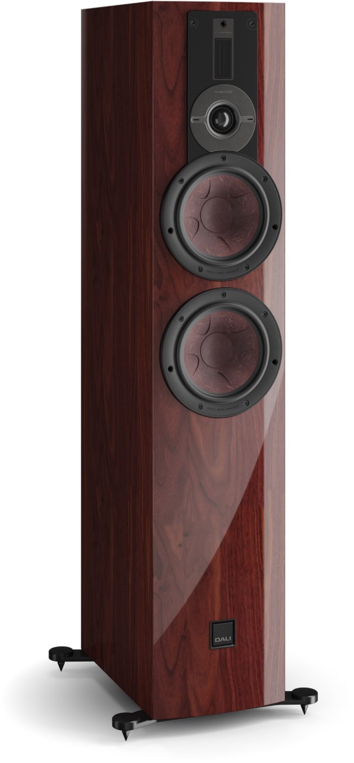 Dali Rubikore 6 /Stück Stand-Lautsprecher hochglanz kastanienbraun