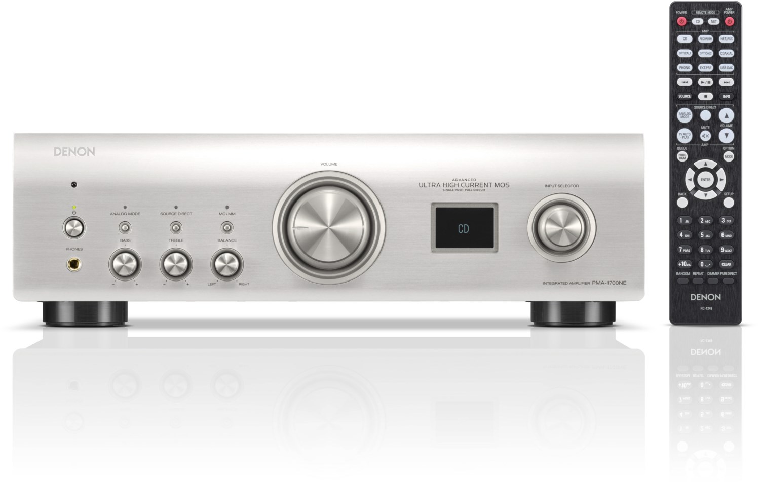 Denon PMA-1700NE Vollverstärker silber