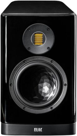 Elac Vela BS 404.2 /Stück Klein-/Regallautsprecher schwarz hochglanz