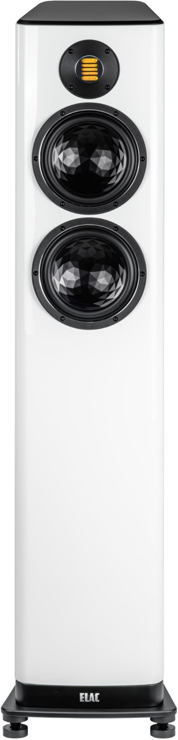Elac Vela FS 408.2 /Stück Stand-Lautsprecher weiss hochglanz