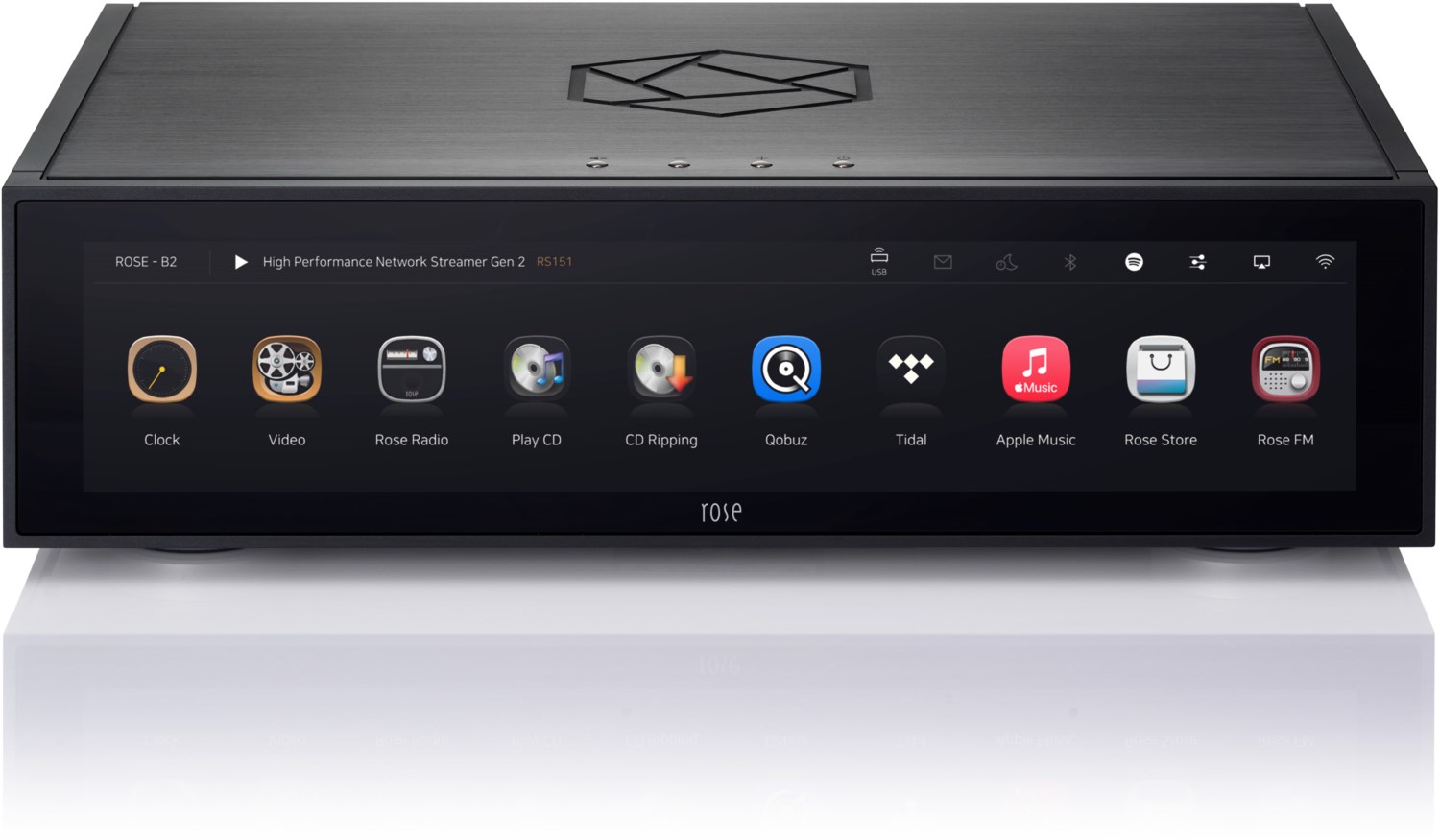 HIFI ROSE RS 151 Netzwerkspieler schwarz