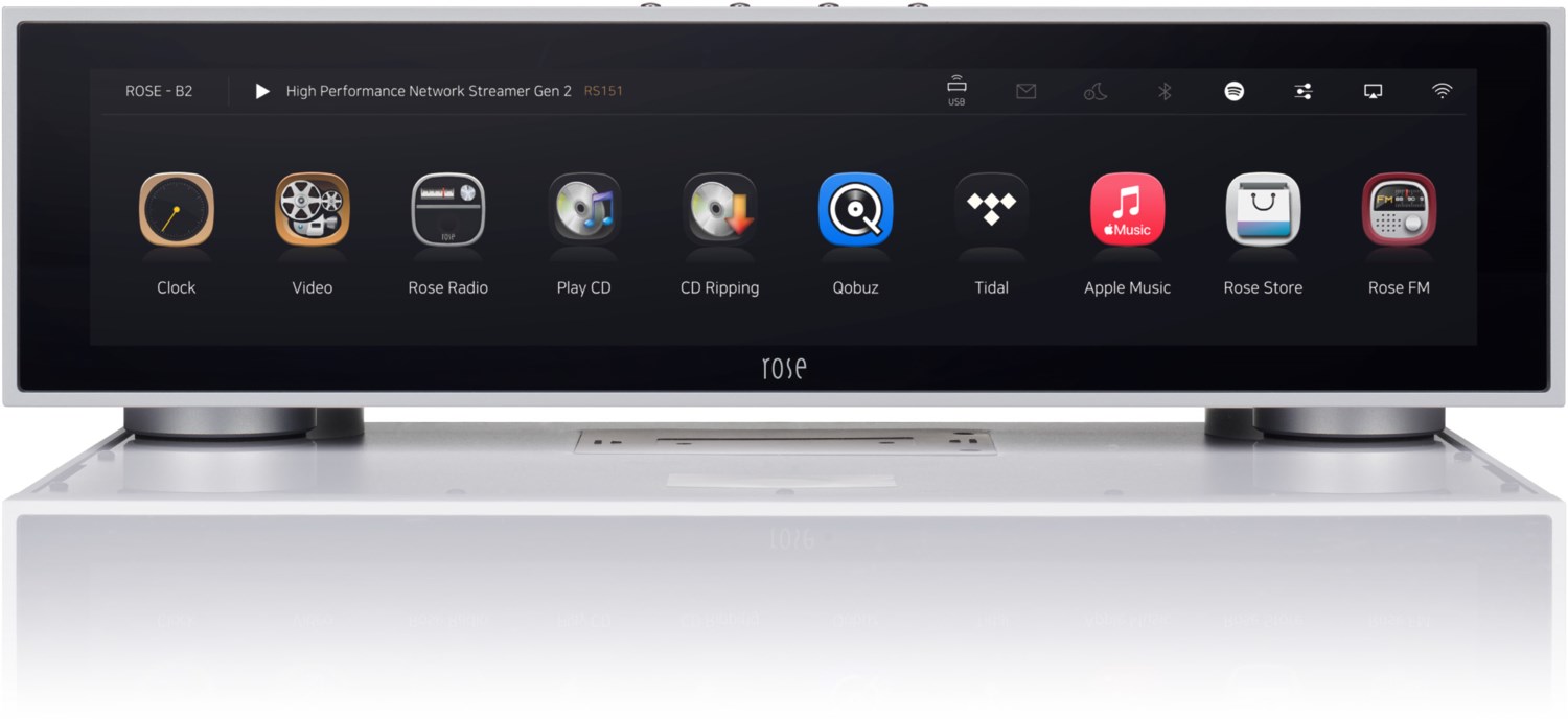 HIFI ROSE RS 151 Netzwerkspieler silber