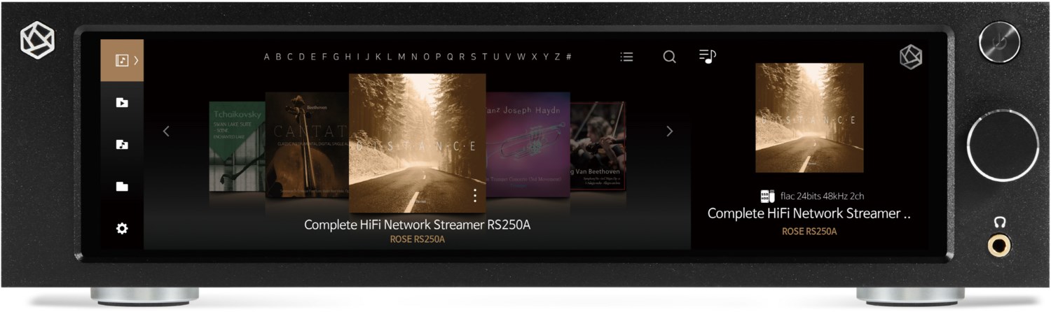 HIFI ROSE RS 250A Netzwerkspieler schwarz