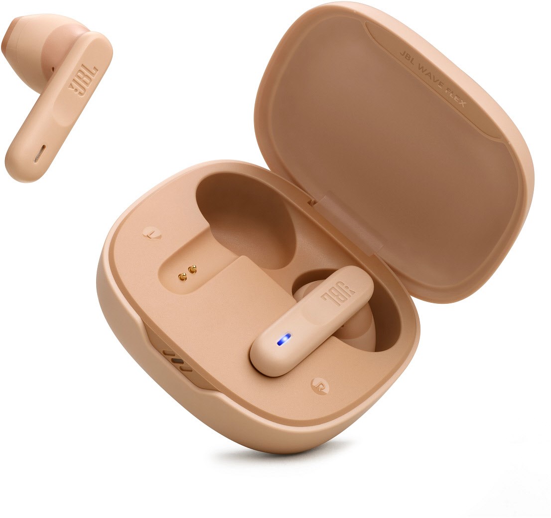 JBL Wave Flex True Wireless Kopfhörer beige