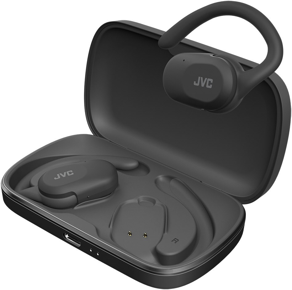 JVC HA-NP40T True Wireless Nearphone Kopfhörer schwarz