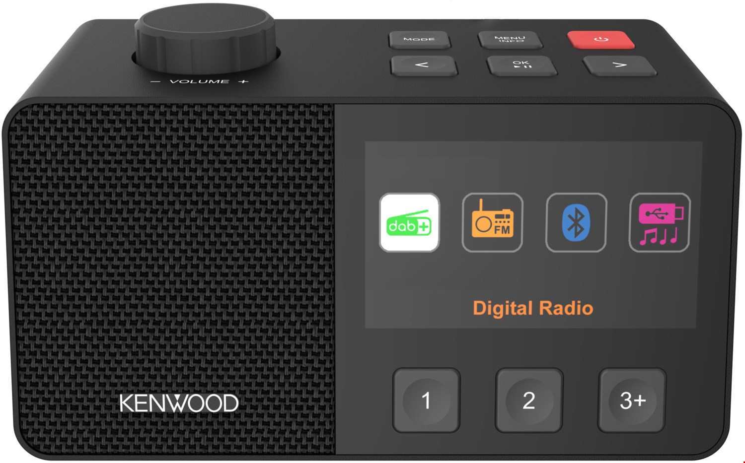 Kenwood CR-M70DAB-B DAB Radioempfänger schwarz