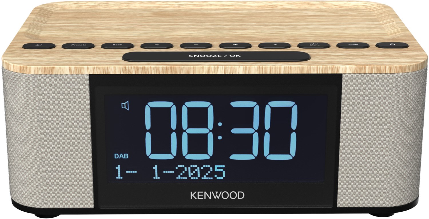 Kenwood CR-ST55DAB Uhrenradio holz