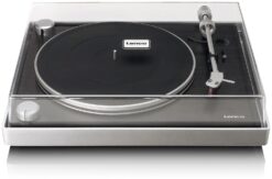 Lenco L-455BK Plattenspieler mit USB-Anschluss inkl. Ortofon 2M RED Tonabnehmer schwarz