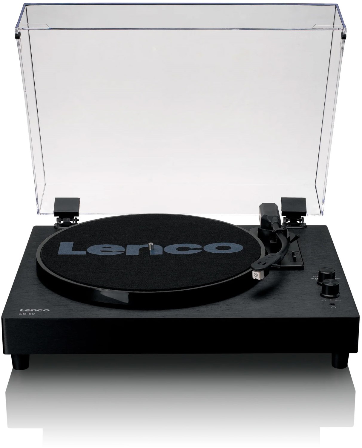Lenco LS-60BK Plattenspieler mit Bluetooth schwarz