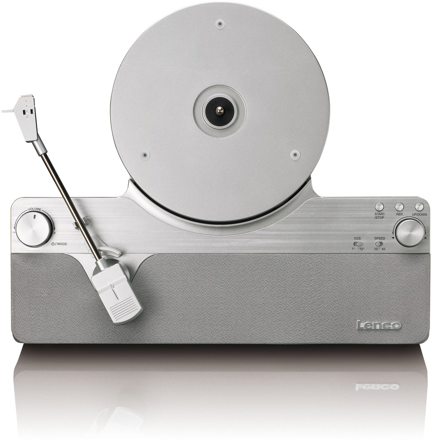 Lenco LSA-071SI Plattenspieler mit Bluetooth silber