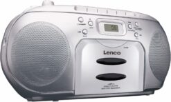 Lenco SCD-420 Radiorekorder mit CD silber