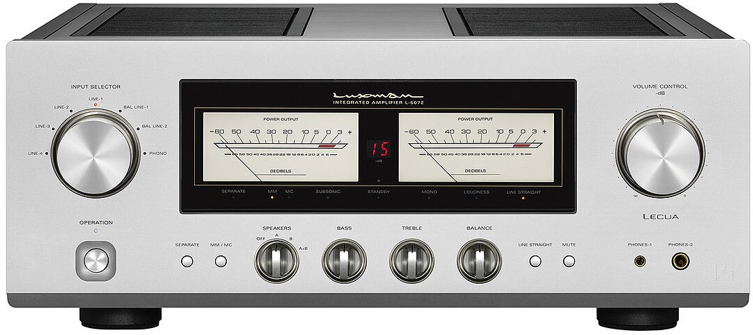 Luxman L-507Z Vollverstärker silber