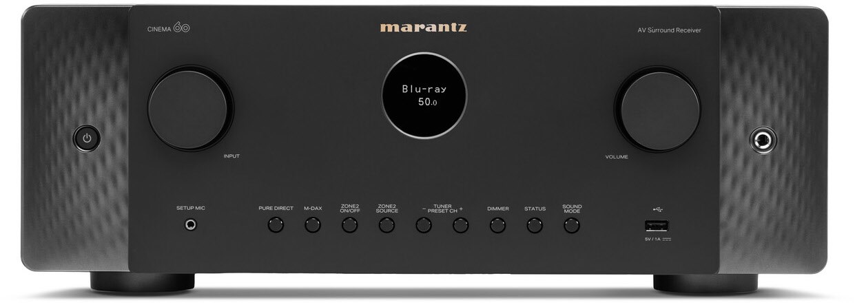 Marantz Cinema 60 Klang Effekt Receiver schwarz