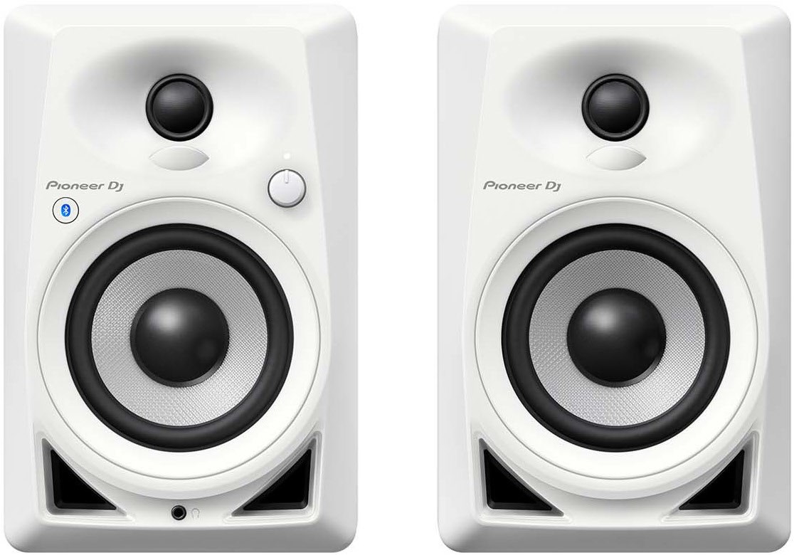 Pioneer DJ DM-40D-BT /Paar Regallautsprecher weiss