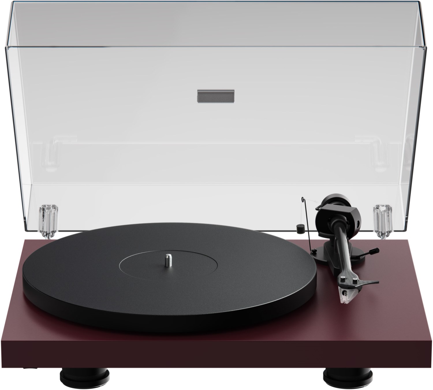 Pro-Ject Debut EVO 2 Plattenspieler seidenmatt weinrot