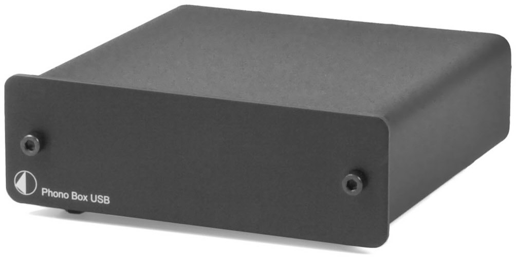 Pro-Ject Phono Box USB Phono-Vorverstärker schwarz