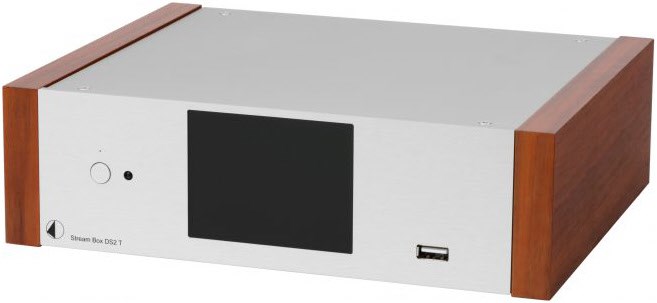 Pro-Ject Stream Box DS2 T Netzwerkspieler silber/rosenut