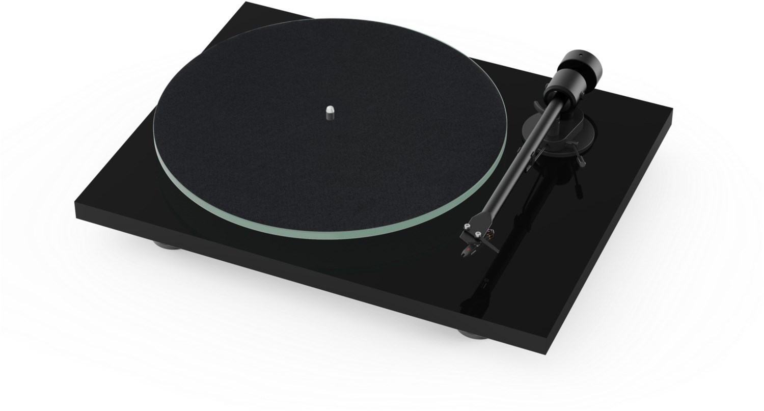 Pro-Ject T1 Evo Plattenspieler hochglanz schwarz