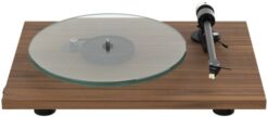 Pro-Ject T2 W Plattenspieler mit WLAN Streaming walnuß