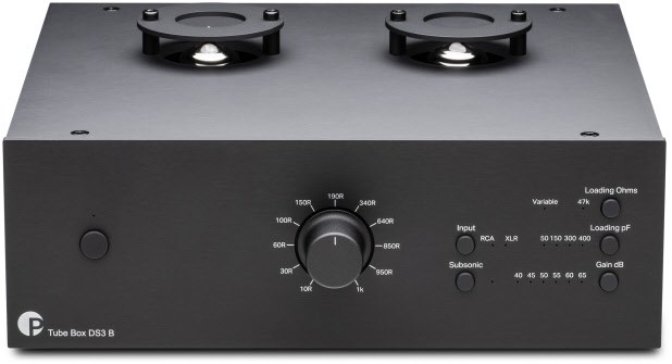 Pro-Ject Tube Box DS3 B Phono-Vorverstärker schwarz