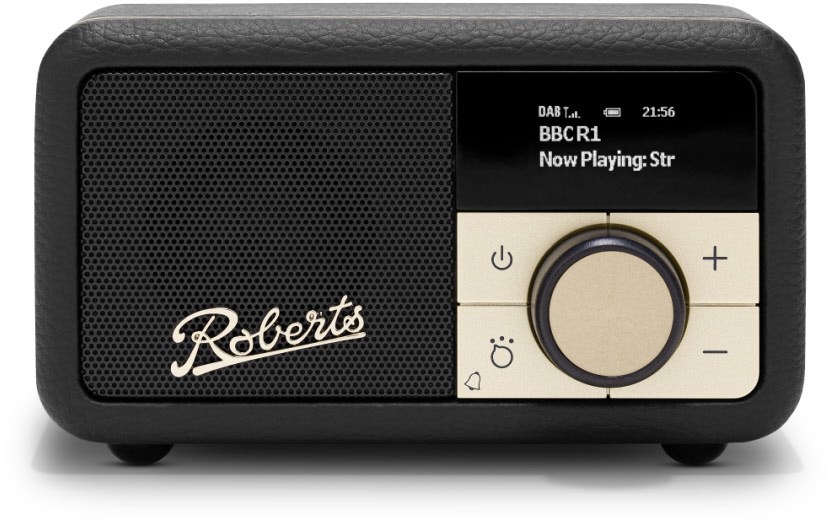 Roberts Revival Petite 2 Kofferradio mit DAB/DAB+ schwarz