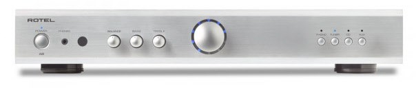 Rotel A8 Vollverstärker silber