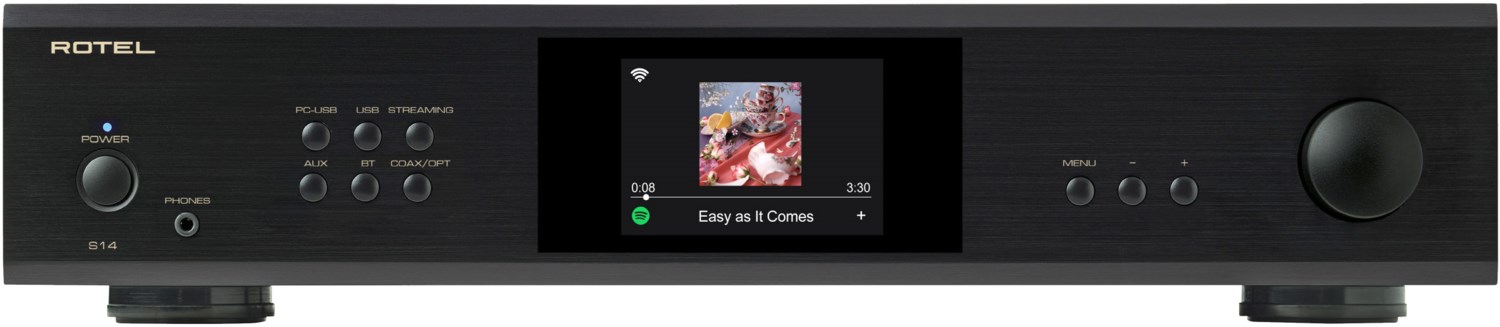 Rotel S14 Vollverstärker & Netzwerk-Player schwarz