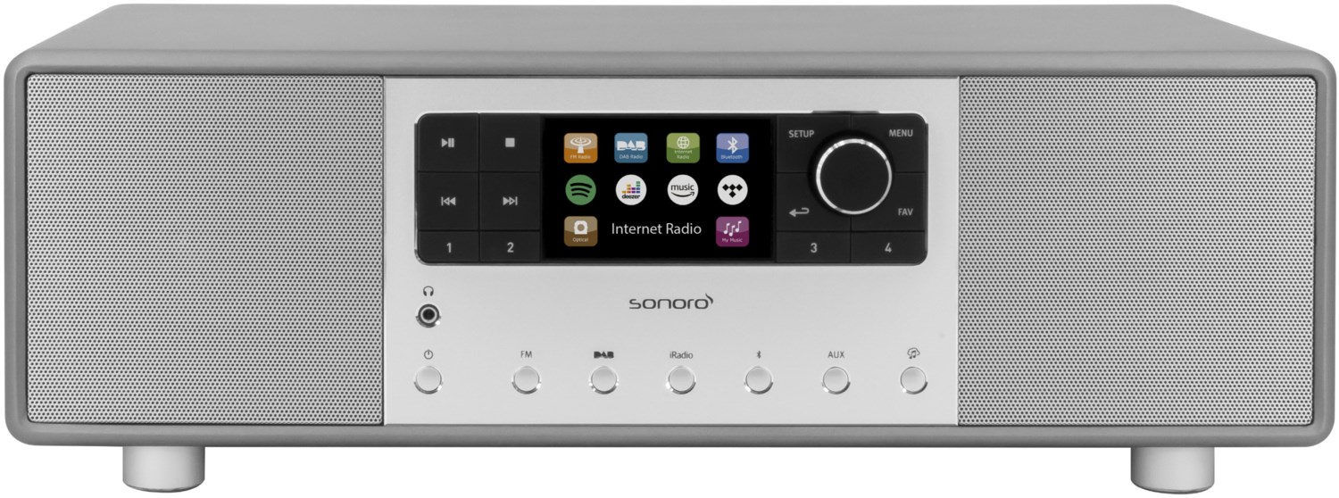 Sonoro PRIMUS Internetradio matt graphit