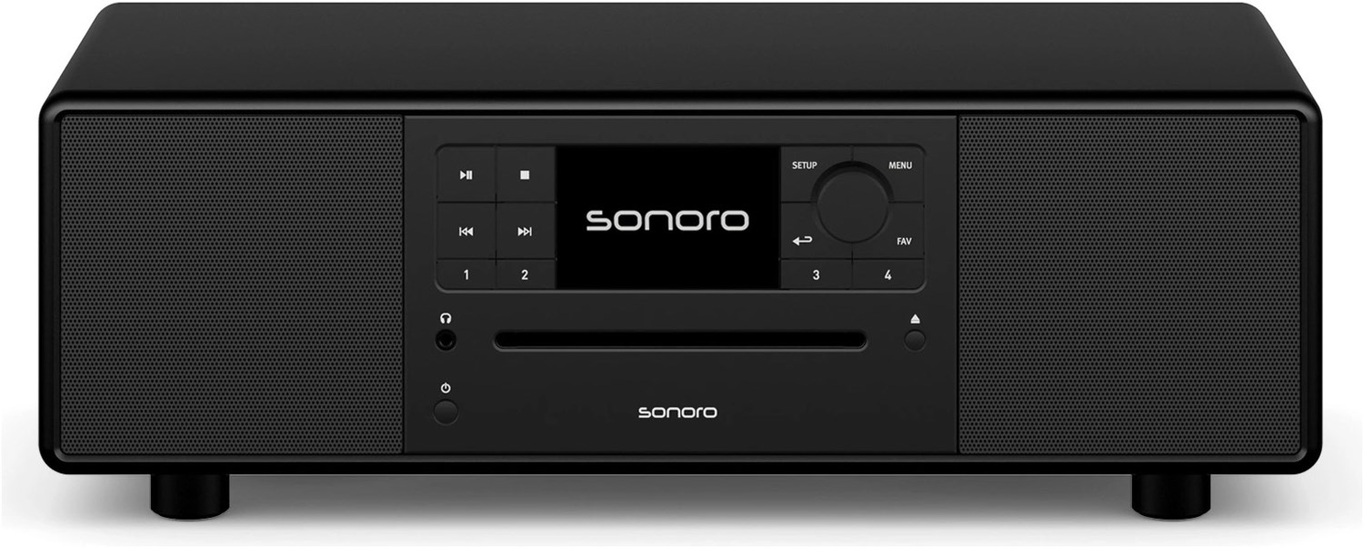 Sonoro Prestige Internetradio schwarz matt/schwarz