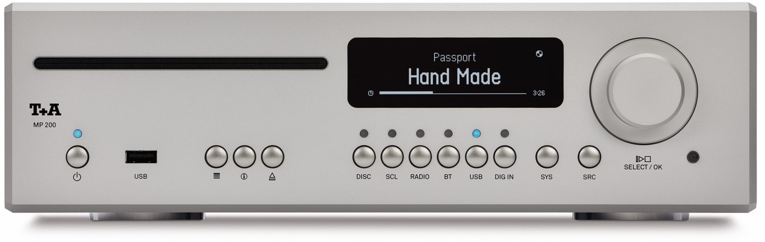 T+A MP 200 (V1.0) Netzwerkspieler silber