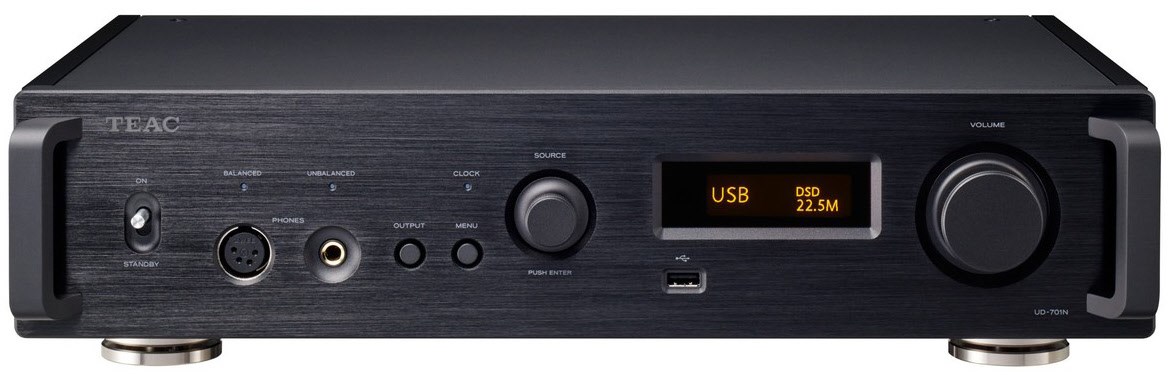Teac UD-701N-B DAC schwarz