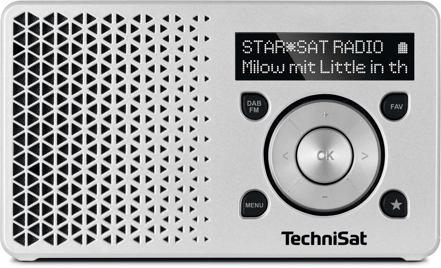 Technisat DigitRadio 1 Taschenradio silber