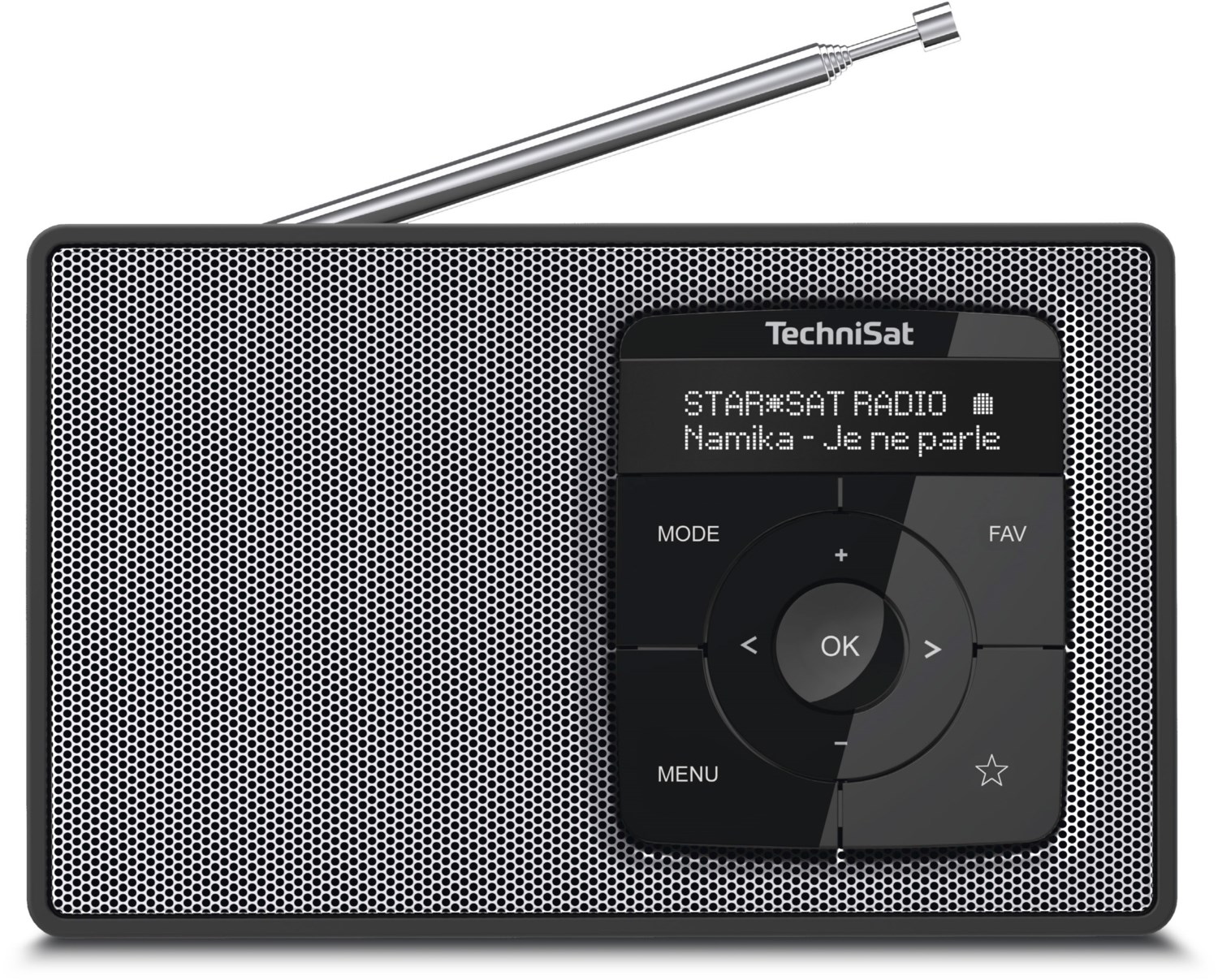Technisat DigitRadio 2 Portables Radio schwarz/silber