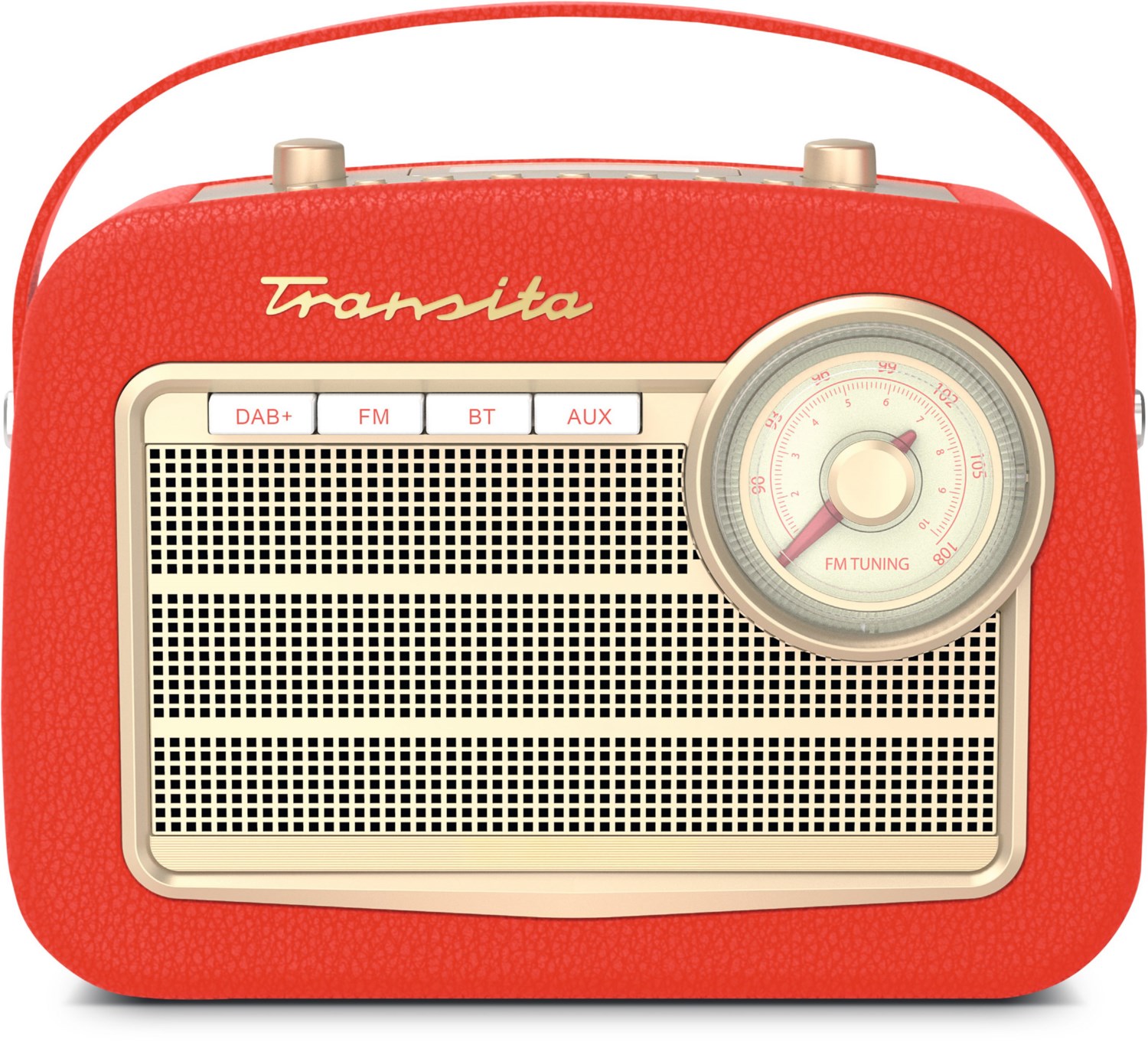 Technisat Transita 130 Kofferradio mit DAB/DAB+ rot
