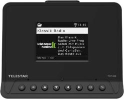 Telestar TOP 400 Digitalradio-Empfangsteil mit Bluetooth schwarz