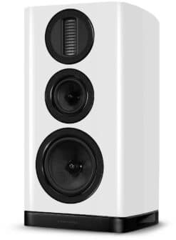 Wharfedale AURA 2 /Paar Klein-/Regallautsprecher hochglanz-weiss
