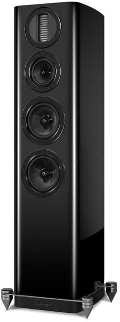 Wharfedale AURA 3 /Paar Stand-Lautsprecher hochglanz-schwarz