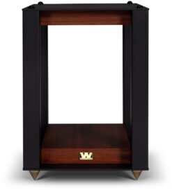 Wharfedale Linton Stand /Paar Standfuß mahagoni rot