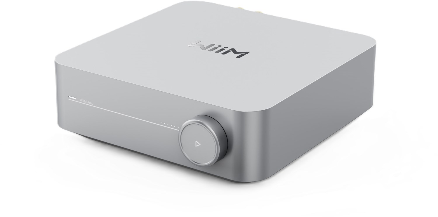WiiM Amp Streaming-Vollverstärker silber